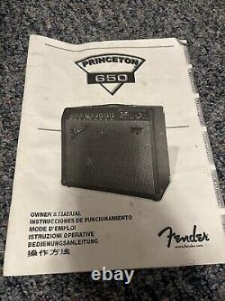 Amplificateur de guitare combo Fender Princeton 650