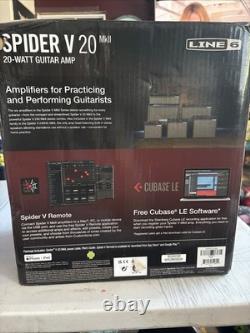 Amplificateur de guitare combo Line 6 Spider V 20 MKII 20W 1x8 Noir
