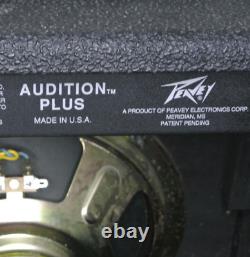 Amplificateur de guitare compact Peavey Audition Plus fabriqué aux États-Unis 20W