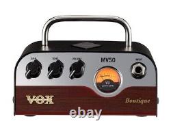 Amplificateur de guitare compact de tête de boutique VOX MV50-BQ Nutube et commutateur EQ embarqué