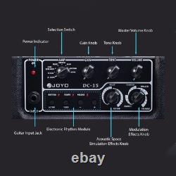 Amplificateur de guitare électrique 15W avec effets de retard et de réverbération VEYR