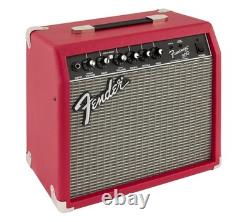 Amplificateur de guitare électrique 20 watts Fender Frontman haut-parleur au design spécial rouge