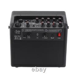 Amplificateur de guitare électrique 30W avec fonction OTG BT rechargeable portable Aco DGD