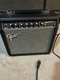 Amplificateur de guitare électrique Fender Champion 20 noir (en excellent état)