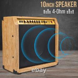 Amplificateur de guitare électrique LyxPro 60W, amplificateur de guitare avec haut-parleur intégré, naturel