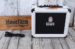 Amplificateur de guitare électrique Orange Crush 20RT Édition Limitée Orianthi Blanche