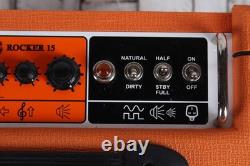 Amplificateur de guitare électrique Orange ROCKER 15 Multi Watt 1 x 10 Combo à lampes