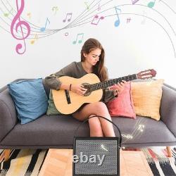 Amplificateur de guitare électrique Rowin 30W avec fonction OTG BT rechargeable UFYK