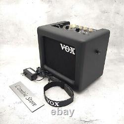 Amplificateur de guitare électrique VOX MINI3 G2 Modélisation 3W Noir Japon MINI3-G2