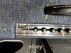Amplificateur de guitare électrique à lampes Supro 1650RT Royal Reverb 35/60W 2x10