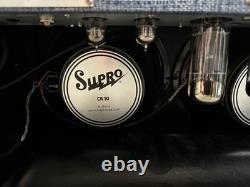 Amplificateur de guitare électrique à lampes Supro 1650RT Royal Reverb 35/60W 2x10