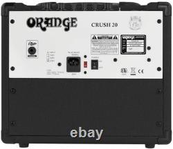 Amplificateur de guitare électrique combo Orange Crush 20, 20W, noir