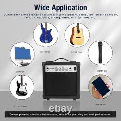 Amplificateur de guitare électrique haut-parleur portable multifonction de 6 pouces pour pratique