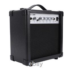 Amplificateur de guitare électrique haut-parleur portable multifonction de 6 pouces pour pratique