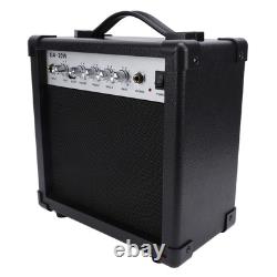 Amplificateur de guitare électrique haut-parleur portable multifonction de 6 pouces pour pratique