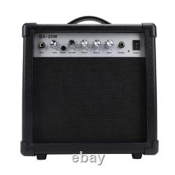 Amplificateur de guitare électrique haut-parleur portable multifonction de 6 pouces pour pratique