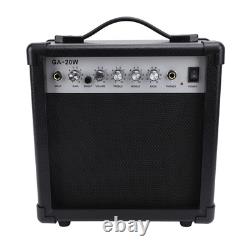 Amplificateur de guitare électrique haut-parleur portable multifonction de 6 pouces pour pratique