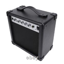 Amplificateur de guitare électrique haut-parleur portable multifonction de 6 pouces pour pratique