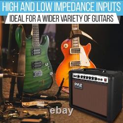 Amplificateur de guitare électrique portable PyleUsa 30 watts puissance 8 pouces