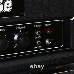 Amplificateur de guitare électrique vintage Matamp LW-100 blanc de 1973 RARE demi-stack OG