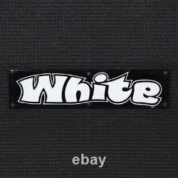 Amplificateur de guitare électrique vintage Matamp LW-100 blanc de 1973 RARE demi-stack OG