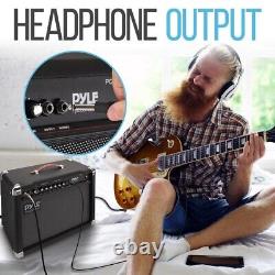 Amplificateur de guitare électronique portable Pyle 6''+8 haut-parleur haute définition