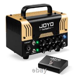 Amplificateur de guitare hybride à tube JOYO Mini Amp 20W 2 canaux propre/distorsion ouvert