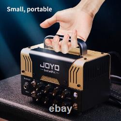 Amplificateur de guitare hybride à tube JOYO Mini Amp 20W 2 canaux propre/distorsion ouvert