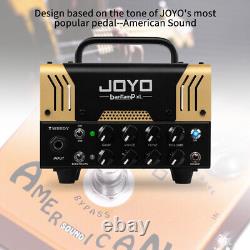 Amplificateur de guitare hybride à tube JOYO Mini Amp 20W 2 canaux propre/distorsion ouvert