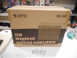 Amplificateur de guitare numérique JOYO DC-30 de 30 watts avec machine à tambour embarquée et effets