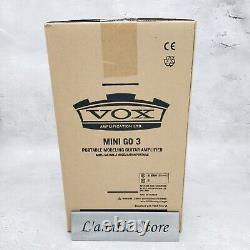 Amplificateur de guitare numérique Vox Mini Go 3 VMG-3 3W en beige fumé