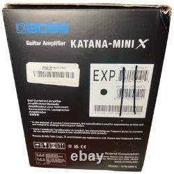 Amplificateur de guitare portable BOSS Katana Mini X 10 W 1 x 5 pouces noir, neuf, boîte ouverte