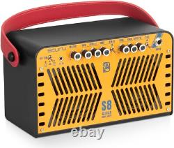 Amplificateur de guitare portable Caline Scuru S8G avec Bluetooth et effets