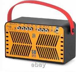 Amplificateur de guitare portable Caline Scuru S8G avec Bluetooth et effets