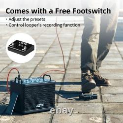 Amplificateur de guitare portable JOYO 15W Combo 9 modèles de préampli + looper, modélisation numérique