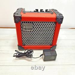 Amplificateur de guitare portable Roland Micro Cube 2W N225 Rouge d'occasion du Japon