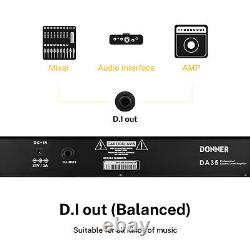 Amplificateur de haut-parleur pour guitare électrique Donner DDA-35, 35W, amplificateur de batterie électronique