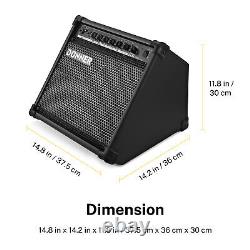 Amplificateur de haut-parleur pour guitare électrique Donner DDA-35, 35W, amplificateur de batterie électronique