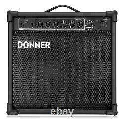 Amplificateur de haut-parleur pour guitare électrique Donner DDA-35, 35W, amplificateur de batterie électronique