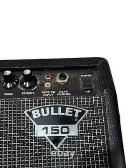 Amplificateur de pratique Fender Bullet 150 avec effets numériques pour guitare électrique de 15w