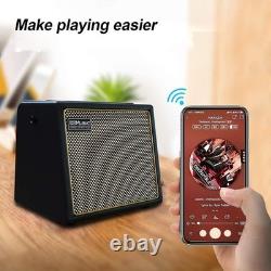 Amplificateur pour guitare acoustique, haut-parleur Bluetooth 30 watts rechargeable portable Ac