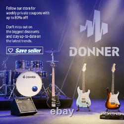 Amplificateur pour guitare électrique Donner DDA-35, haut-parleur 35 W, ampli pour batterie électronique et clavier