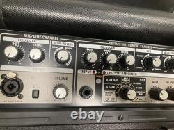 Amplificateur stéréo combo Roland Cube Street pour guitare, alimenté par batterie, testé