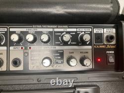Amplificateur stéréo combo Roland Cube Street pour guitare, alimenté par batterie, testé