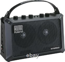 Amplificateur stéréo mobile à batterie Roland Mobile Cube MB-CUBE pour guitare électrique avec boîte