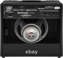 Amplificateurs de guitare électrique Fender Mustang LTX50 Classic Wood, 50 Watts 120V