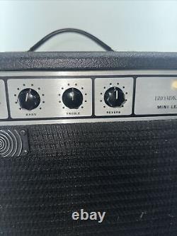 Années 1960 Gretsch Broadcaster Mini Lead 50 Amplificateur de guitare à l'état solide RARE Fonctionne