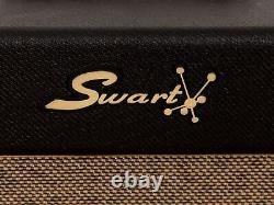 Armoire de haut-parleur Swart 1x12 en Tweed noir avec Celestion Cream G12 Alnico, 8 ohms.