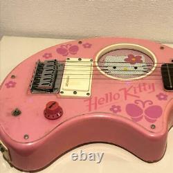 Article D'occasion Fernandez Zo-3 Hello Kitty Guitar Amplificateur Intégré Haut-parleurs
