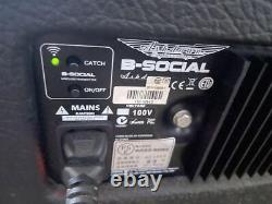 Ashdown B-SOCIAL Amplificateur de basse pour haut-parleur testé en état de marche, vintage et rare.